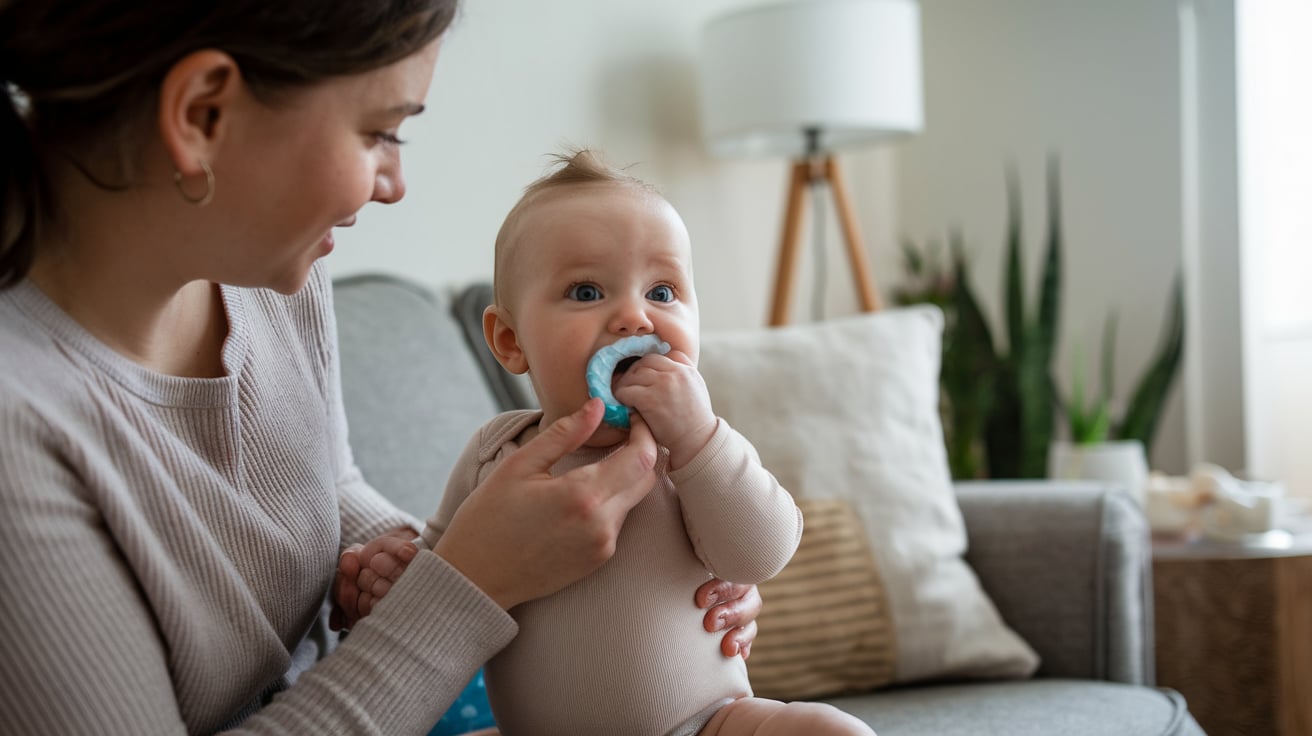 baby teething cure